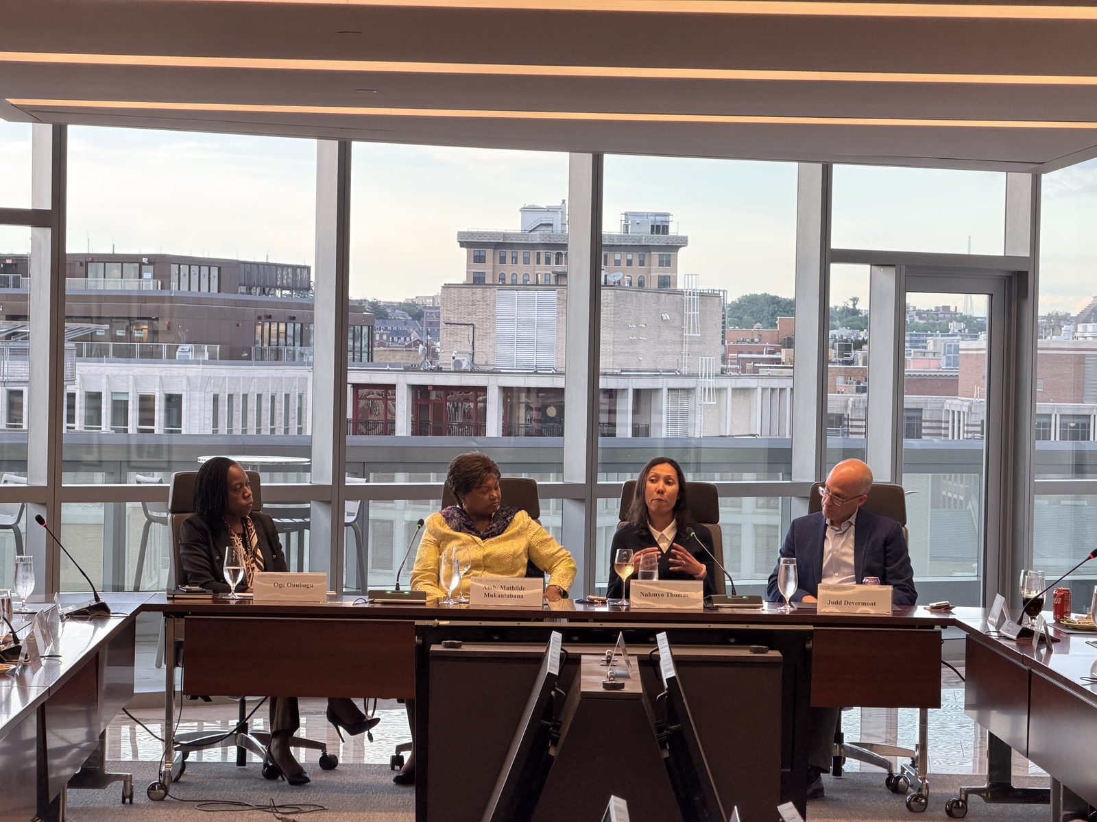 APA final session with Ambassador Mukantabana
